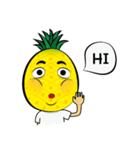 Mr.H-Pineapple 2 (English)（個別スタンプ：17）