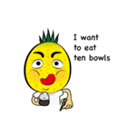 Mr.H-Pineapple 2 (English)（個別スタンプ：25）