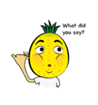 Mr.H-Pineapple 2 (English)（個別スタンプ：39）