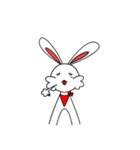 BOSS Rabbit with Bunnies（個別スタンプ：13）