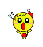 Yellow Naughty Chicken（個別スタンプ：10）