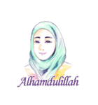 Jaman Hijab（個別スタンプ：3）