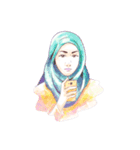 Jaman Hijab（個別スタンプ：18）