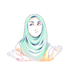 Jaman Hijab（個別スタンプ：19）