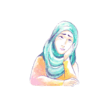 Jaman Hijab（個別スタンプ：27）