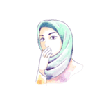 Jaman Hijab（個別スタンプ：33）