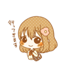 ほのぼの一花ちゃんスタンプ。（個別スタンプ：6）