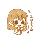 ほのぼの一花ちゃんスタンプ。（個別スタンプ：7）