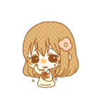 ほのぼの一花ちゃんスタンプ。（個別スタンプ：17）