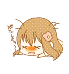 ほのぼの一花ちゃんスタンプ。（個別スタンプ：18）