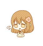 ほのぼの一花ちゃんスタンプ。（個別スタンプ：20）