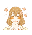 ほのぼの一花ちゃんスタンプ。（個別スタンプ：39）