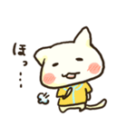 あ行とは行で話すねこ（個別スタンプ：37）