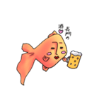 長門さんの金魚スタンプ（個別スタンプ：37）