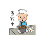 Fat pig in the world.（個別スタンプ：25）