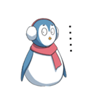 Kawaii penguin-Dong Dong（個別スタンプ：3）
