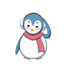 Kawaii penguin-Dong Dong（個別スタンプ：8）