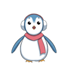 Kawaii penguin-Dong Dong（個別スタンプ：9）