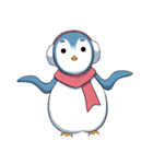 Kawaii penguin-Dong Dong（個別スタンプ：19）