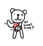 Polka Bear 2（個別スタンプ：21）