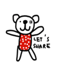 Polka Bear 2（個別スタンプ：22）