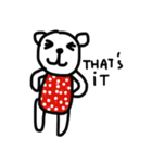 Polka Bear 2（個別スタンプ：28）