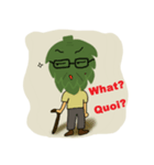 Grandpa Artichoke who can speak French！（個別スタンプ：2）
