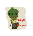 Grandpa Artichoke who can speak French！（個別スタンプ：7）