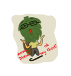 Grandpa Artichoke who can speak French！（個別スタンプ：8）