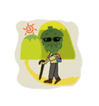 Grandpa Artichoke who can speak French！（個別スタンプ：16）