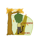 Grandpa Artichoke who can speak French！（個別スタンプ：18）