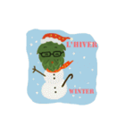 Grandpa Artichoke who can speak French！（個別スタンプ：19）