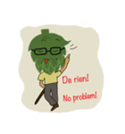 Grandpa Artichoke who can speak French！（個別スタンプ：20）