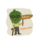 Grandpa Artichoke who can speak French！（個別スタンプ：21）
