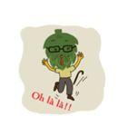Grandpa Artichoke who can speak French！（個別スタンプ：25）