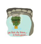 Grandpa Artichoke who can speak French！（個別スタンプ：26）
