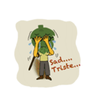 Grandpa Artichoke who can speak French！（個別スタンプ：27）
