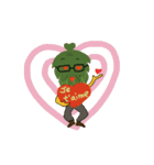Grandpa Artichoke who can speak French！（個別スタンプ：28）