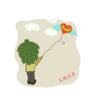 Grandpa Artichoke who can speak French！（個別スタンプ：30）