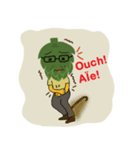 Grandpa Artichoke who can speak French！（個別スタンプ：36）