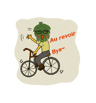 Grandpa Artichoke who can speak French！（個別スタンプ：40）