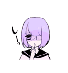 ♡. ゆめかわな女の子たち その2（個別スタンプ：6）