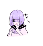 ♡. ゆめかわな女の子たち その2（個別スタンプ：8）