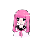 ♡. ゆめかわな女の子たち その2（個別スタンプ：9）