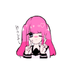 ♡. ゆめかわな女の子たち その2（個別スタンプ：18）