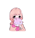 ♡. ゆめかわな女の子たち その2（個別スタンプ：25）