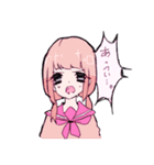 ♡. ゆめかわな女の子たち その2（個別スタンプ：27）