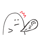 ゆるい白いやつ（個別スタンプ：20）