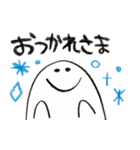 ゆるい白いやつ（個別スタンプ：25）