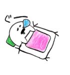 ゆるい白いやつ（個別スタンプ：33）